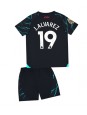 Manchester City Julian Alvarez #19 Replika Tredje Kläder Barn 2023-24 Kortärmad (+ byxor)